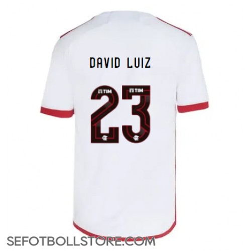 Flamengo David Luiz #23 Replika Bortatröja 2024-25 Kortärmad